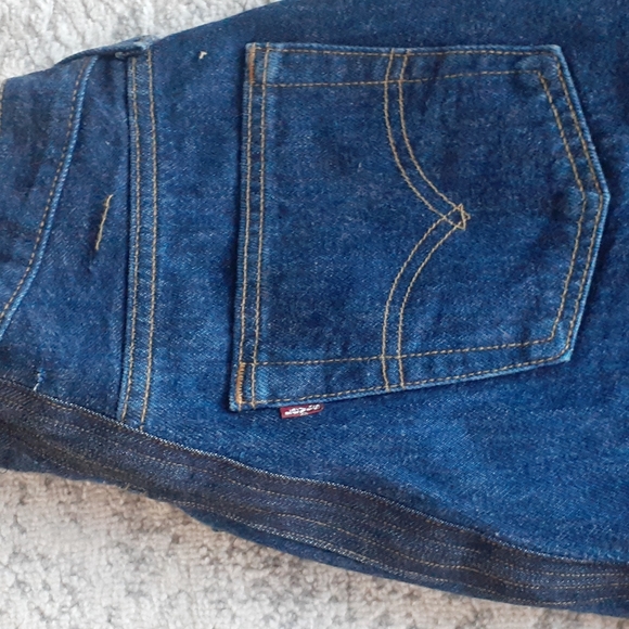 Levi's Button Fly Skinny Jeans Navy blue 29" Waist - Picture 3 of 11